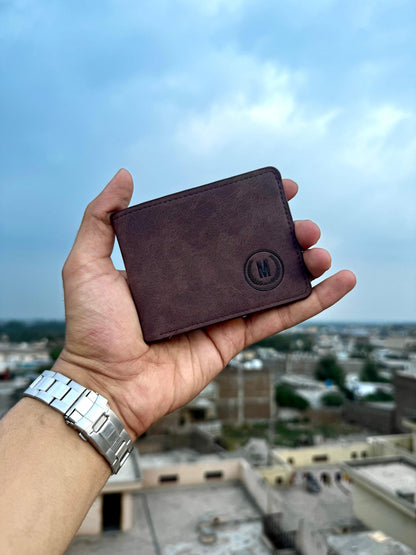 Vintage Slim Wallet for Men – Premium Leather Card Holder | Compact Bi-Fold Wallet
