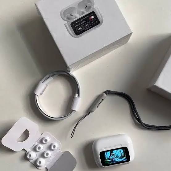 A9 PRO Wireless Bluetooth Earbuds - Digital Display, ANC + ENC, Wireless Charging